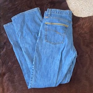 Cruel Girl riding jeans!